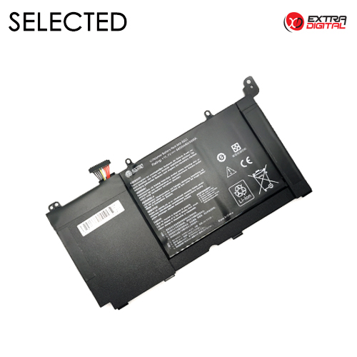Kannettavan tietokoneen akku ASUS A42-S551, 4400 mAh, Extra Digital Selected
