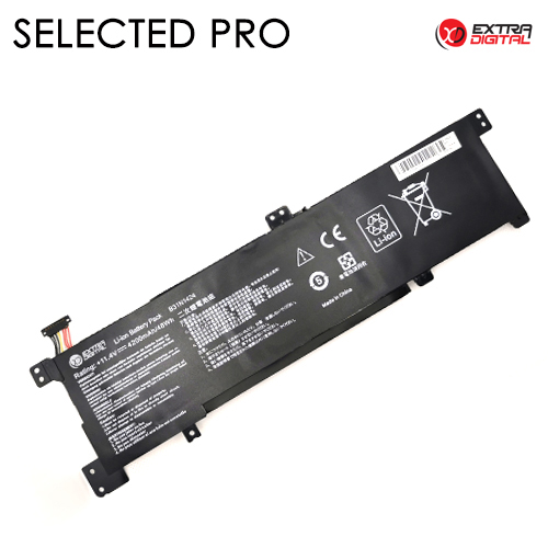 Kannettavan tietokoneen akku ASUS B31N1424, 4200 mAh, Extra Digital Selected Pro