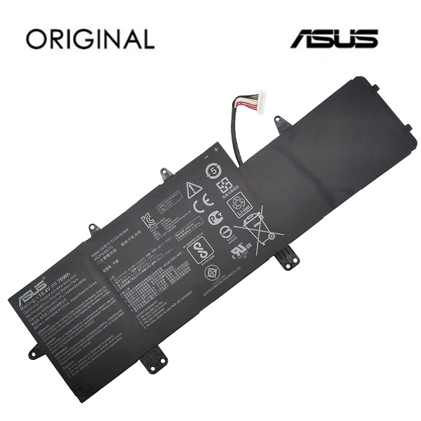 Kannettavan tietokoneen akku ASUS C41N1804, 4550 mAh, alkuperäinen