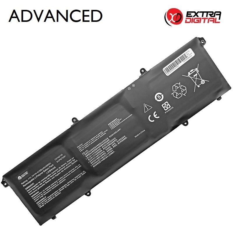 Kannettavan akku ASUS C31N2105, 4100 mAh, Extra Digital Advanced