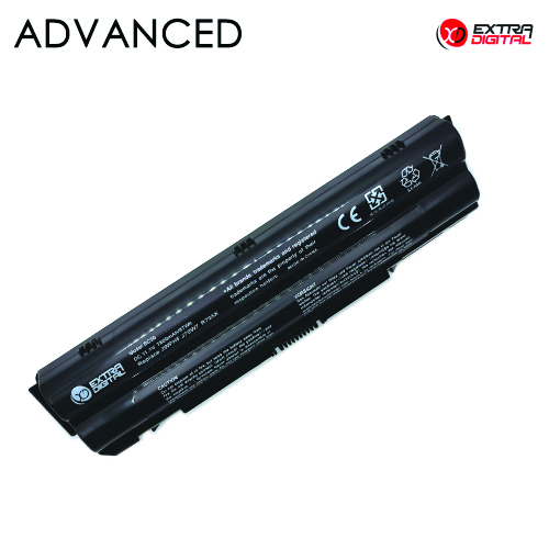 Kannettavan tietokoneen akku DELL JWPHF, J70W7, R795X, 7800 mAh, Extra Digital Advanced