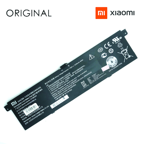 Kannettavan tietokoneen akku XIAOMI R13B02W, R13B01W, 5230 mAh, alkuperäinen