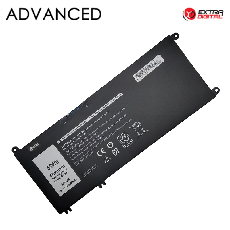 Kannettavan akku Dell 33YDH, 55 Wh, Extra Digital Advanced