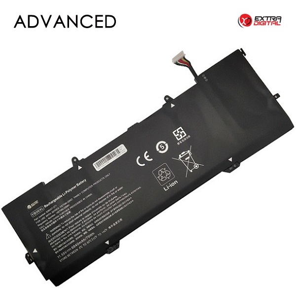 Kannettavan tietokoneen akku HP YB06XL, 6840 mAh, Extra Digital Advanced