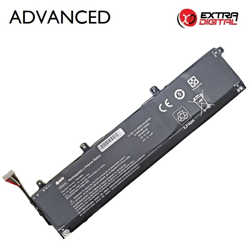 Kannettavan tietokoneen akku HP IR06XL, 6900mAh, Extra Digital Advanced