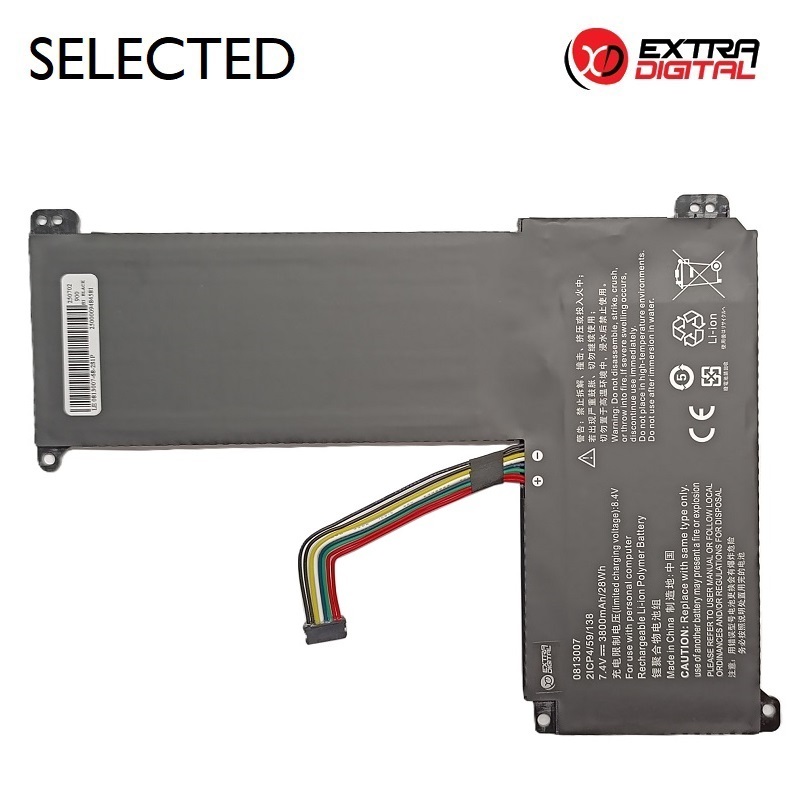 Kannettavan tietokoneen akku LENOVO 0813007, 3800mAh, Extra Digital Selected