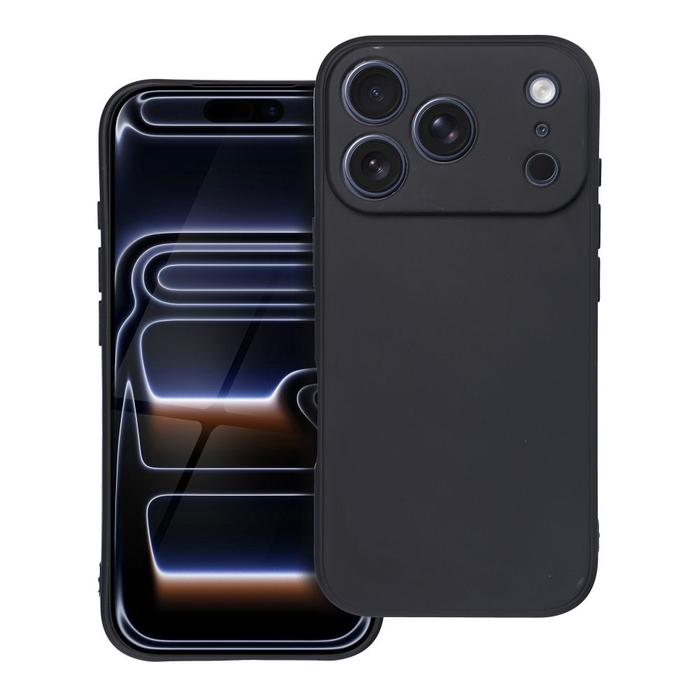 Matt musta Suojakuori iPhone 17 PRO:lle