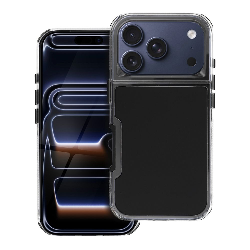 Matrix Suojakuori iPhone 17 PRO:lle musta