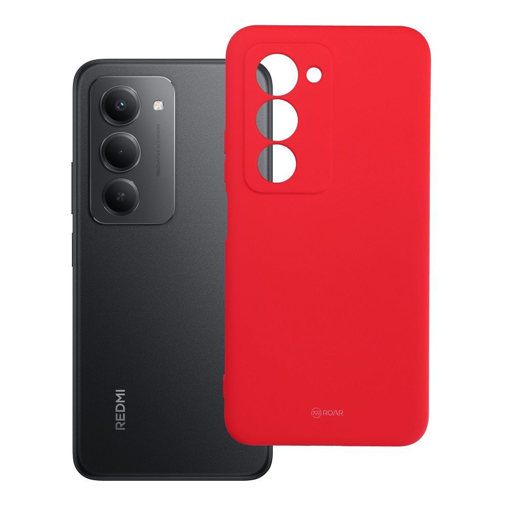 ROAR ALL DAY COLORFUL JELLY Suojakuori XIAOMI Redmi 15 4G / 5G (171,1mm) kuuma vaaleanpunainen
