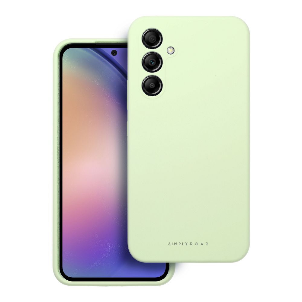 ROAR Suojakuori CLOUD SKIN Samsung A54 5G:lle vaaleanvihreä