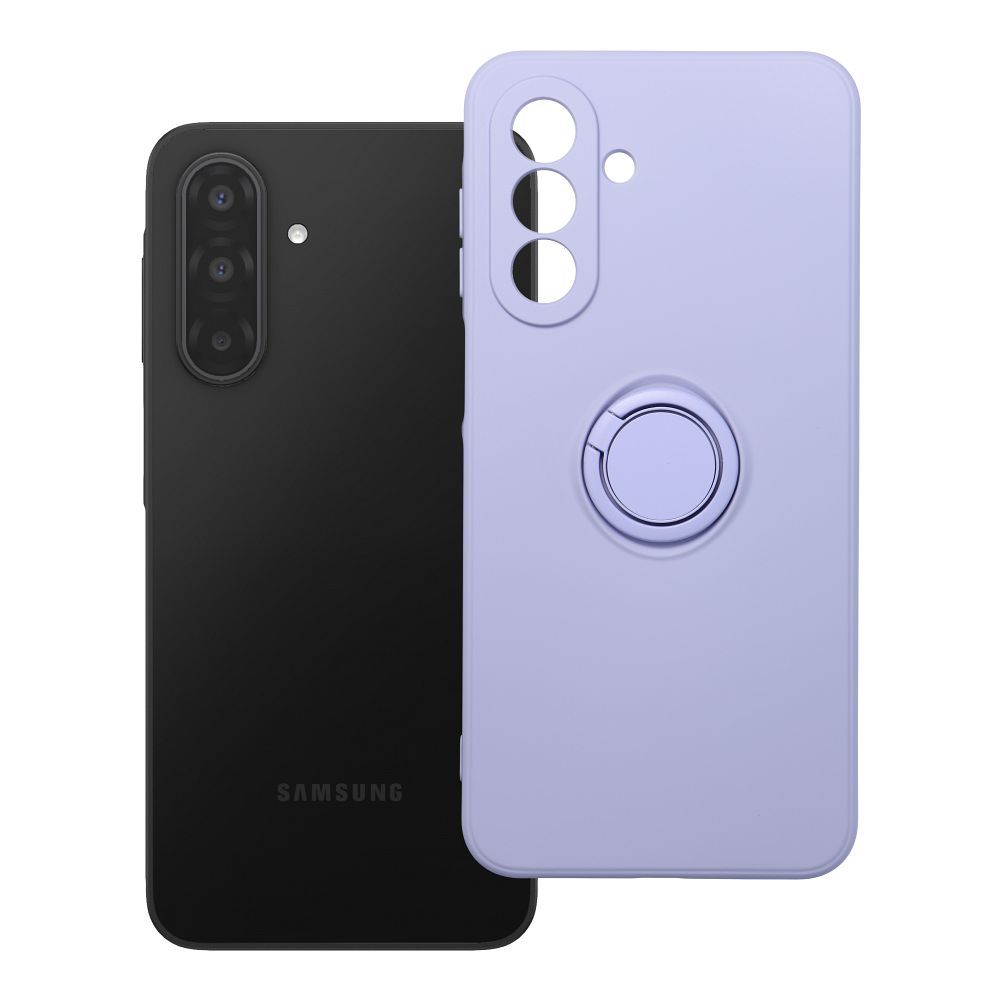Silikoninen Suojakuori Samsung A17:lle Ring violetti
