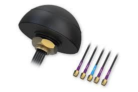 Teltonika PR1KCL28 mobiili/GNSS-kattoantenni SMA combo quad