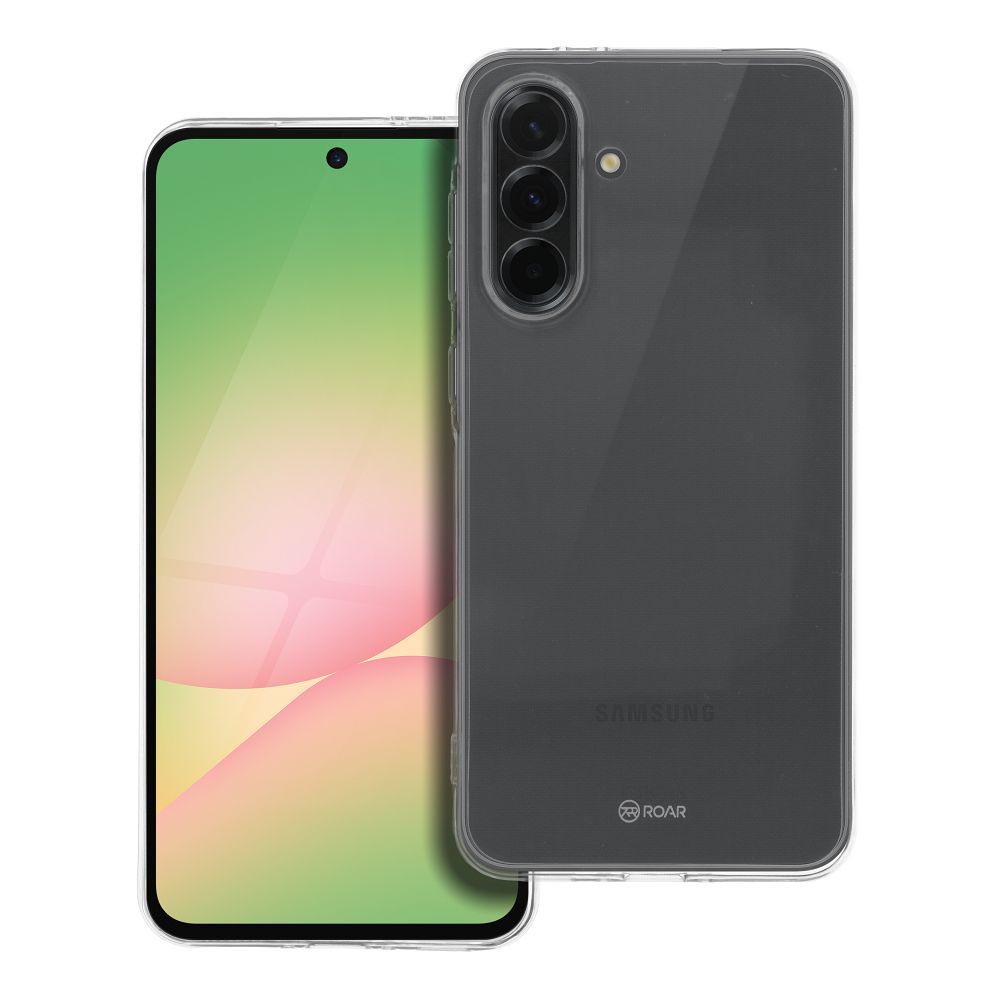 ROAR JELLY suojakuori Samsung A56 5G - läpinäkyvä