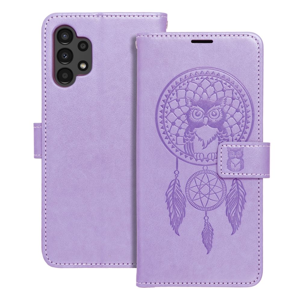 MEZZO Kirjasuojakuori Samsung A13 4G:lle dreamcatcher violetti