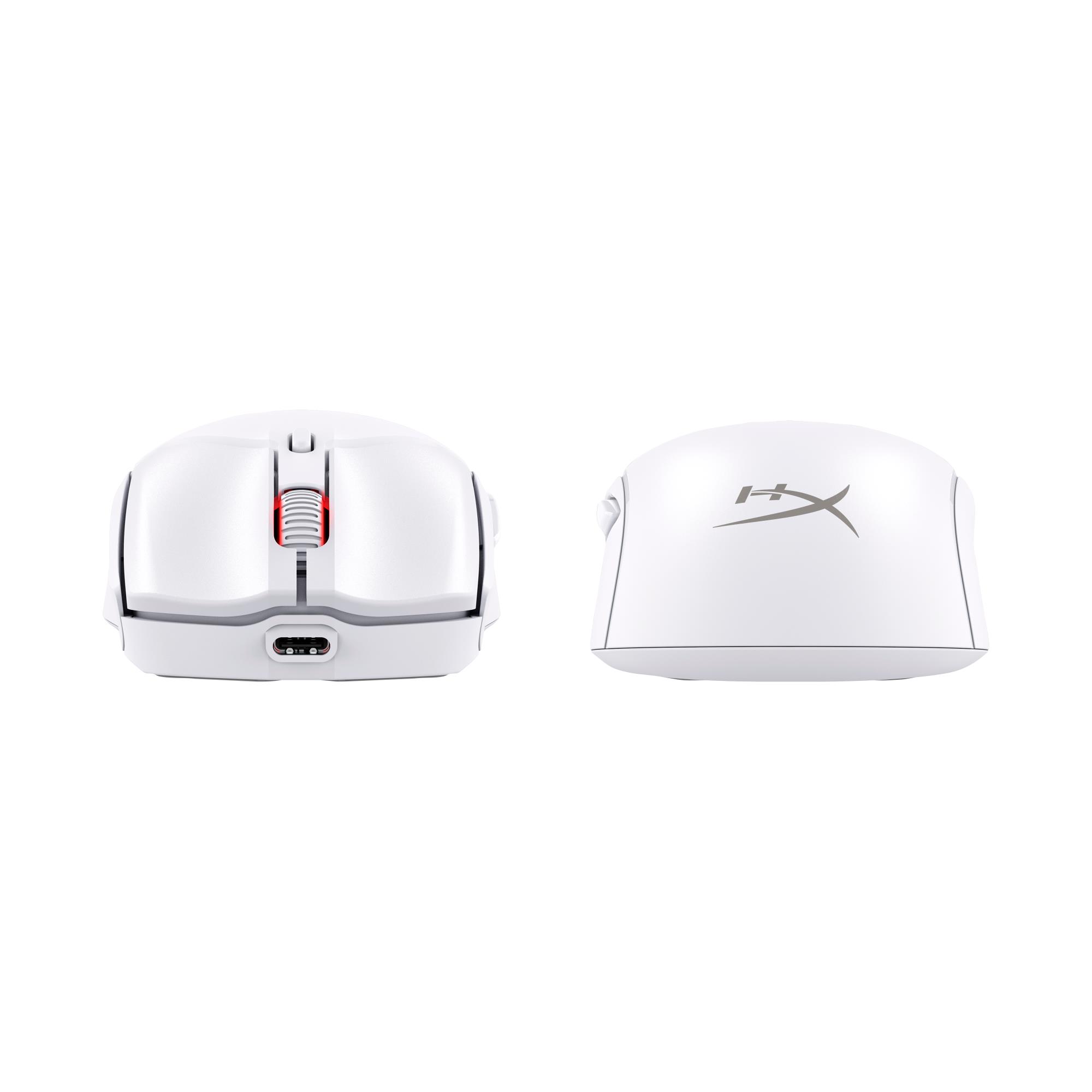 Optinen USB-hiiri HyperX Pulsefire Haste 2 Mini Wireless 7D389AA, valkoinen
