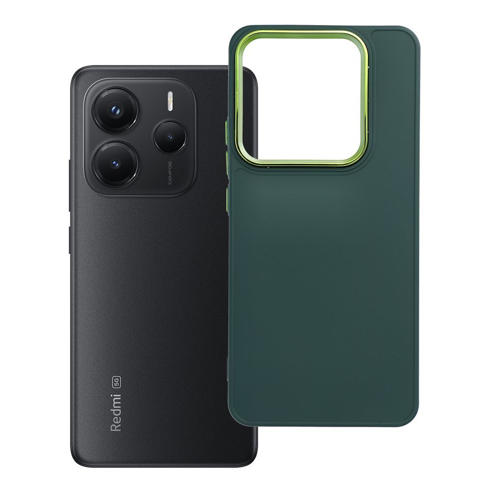 Suojakuori Xiaomi Redmi Note 14 5G:lle Frame vihreä