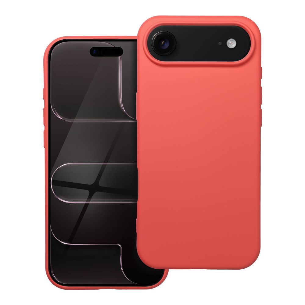 Silikoninen suojakuori iPhone 17 AIR:lle persikka