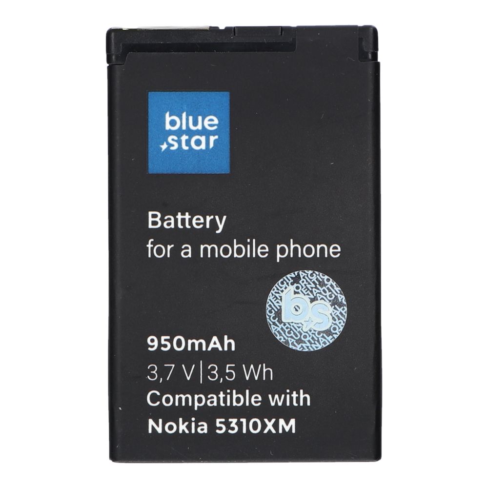 Akku Nokia 5310 XM / 6600F / 7210S / 7310S:lle 950 mAh Blue Star Premium