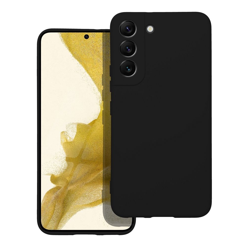SILIKONINEN suojakuori puhelimelle SAMSUNG S22 musta