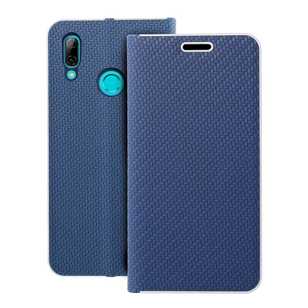 Läppäsuojakuori Huawei P Smart 2019:lle Luna Book Carbon sininen