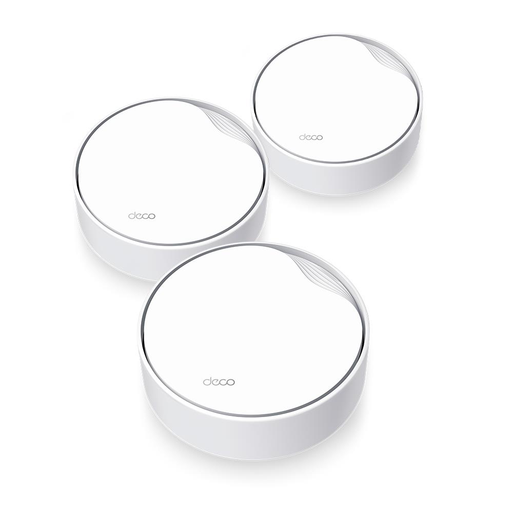 TP-Link Deco X50-PoE Mesh Wi-Fi 6 reititin 3000 Mbps 3 kpl