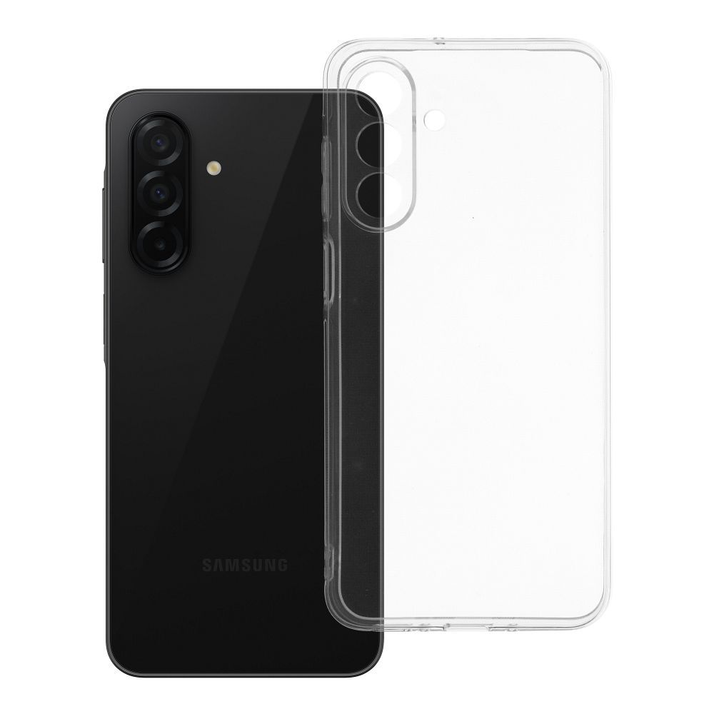 Suojakuori Samsung A26 5G:lle Clear Case 2 mm Box läpinäkyvä
