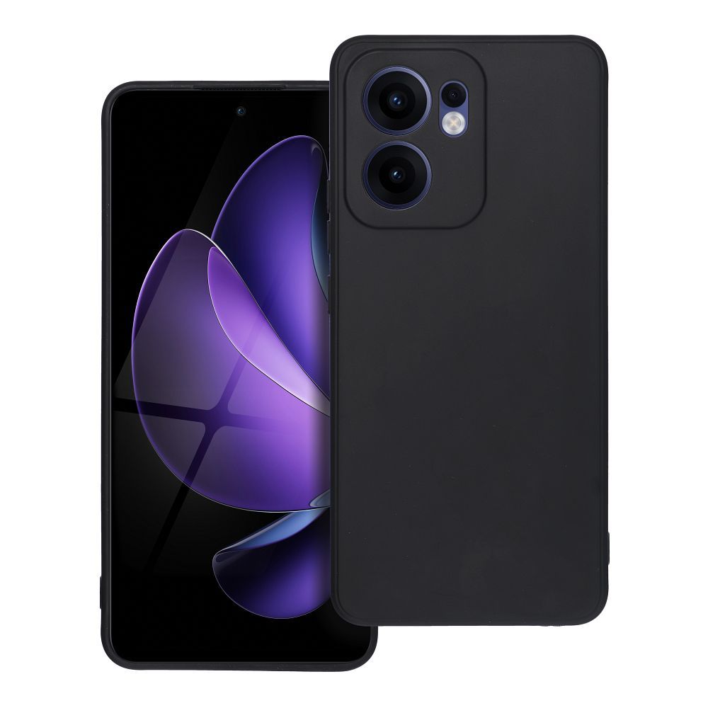 Matt musta Suojakuori Oppo Reno 13 FS 5G:lle