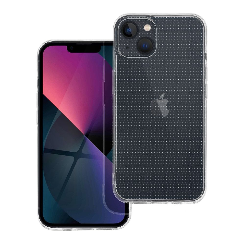 Läpinäkyvä Suojakuori iPhone 13:lle 2 mm