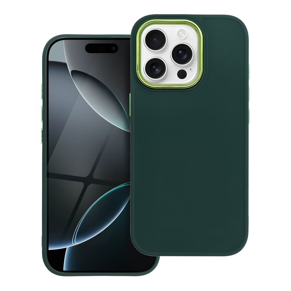 Suojakuori iPhone 16 PRO:lle Frame vihreä