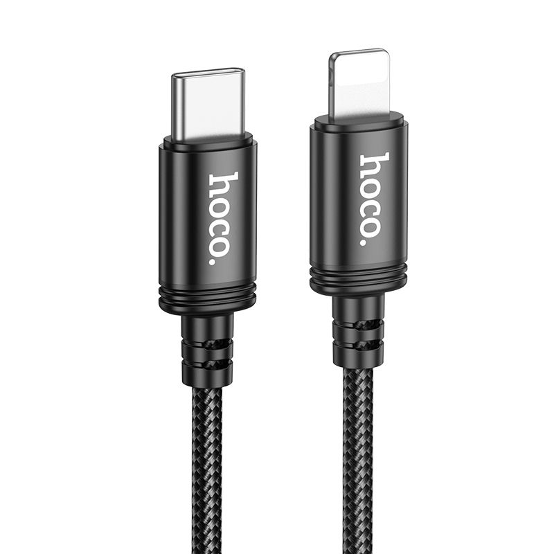 Hoco X89 kaapeli USB C - Lightning PD 27W 2 m musta