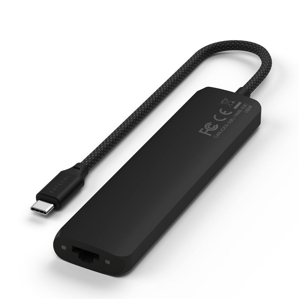 Sovitin HUB 7in1 USB C Satechi ST-P7SK Musta
