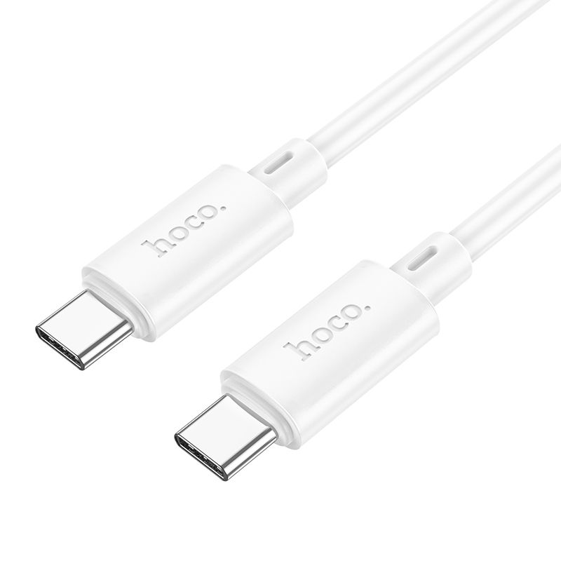 Kaapeli USB C - USB C Hoco 3A 60W 2 m X88 valkoinen