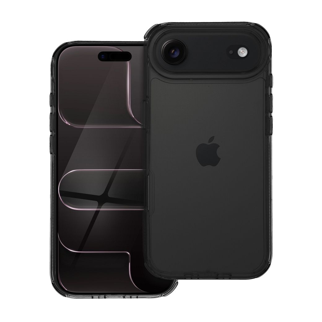 Suojakuori iPhone 17 AIR:lle Matrix Clear musta