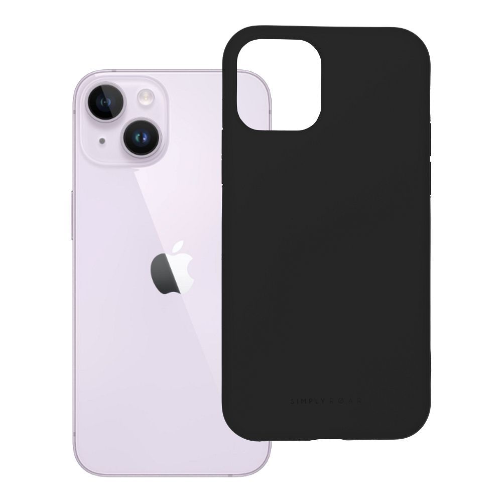ROAR Space Suojakuori iPhone 13:lle musta