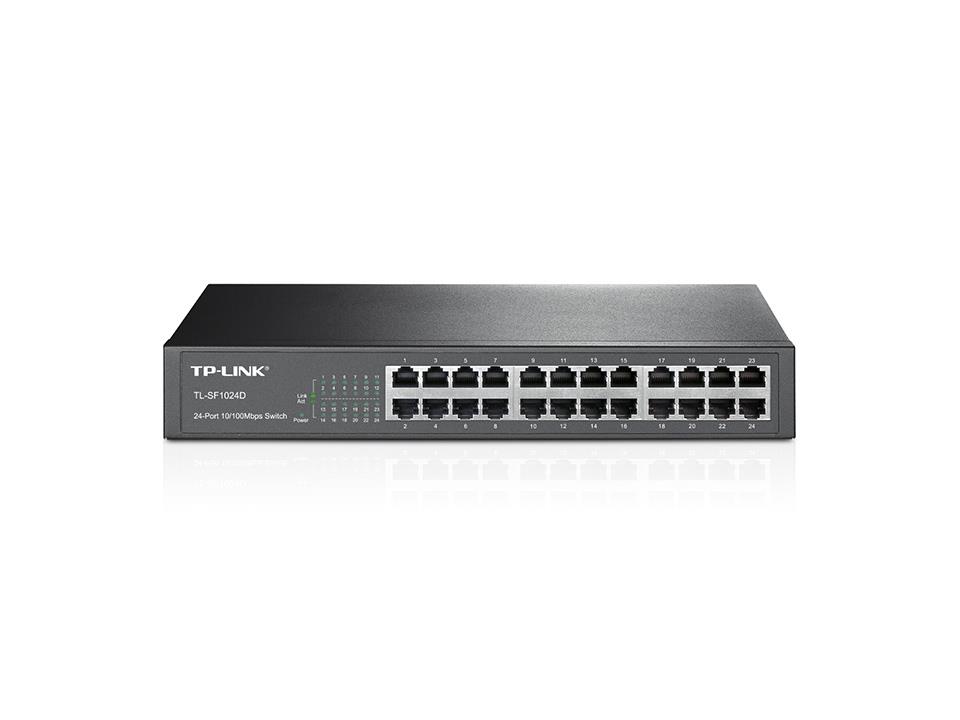 TP-LINK 24port 10/100M Switch Steel case