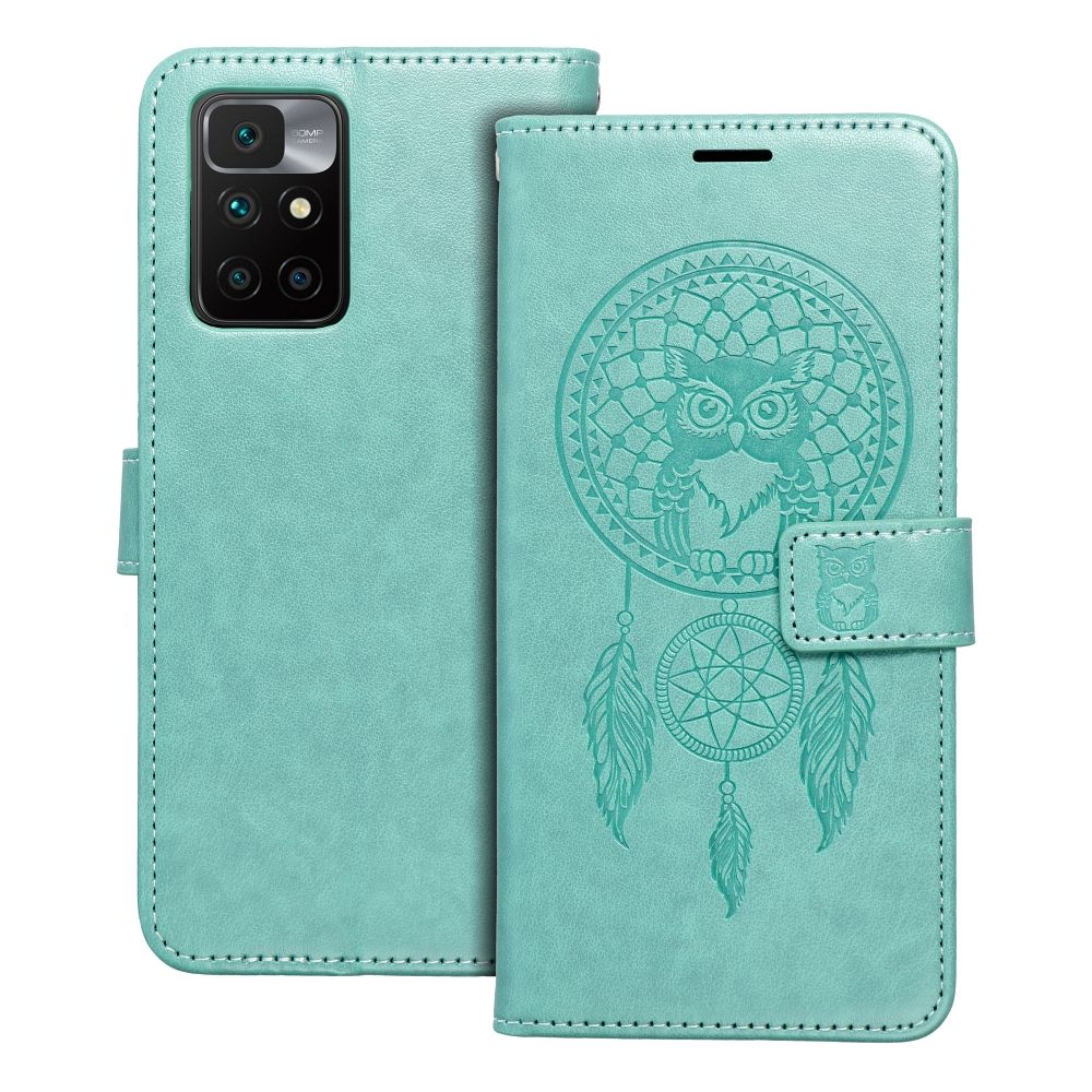 MEZZO Kirjasuojakuori Xiaomi Redmi 10 / 10 2022:lle dreamcatcher vihreä