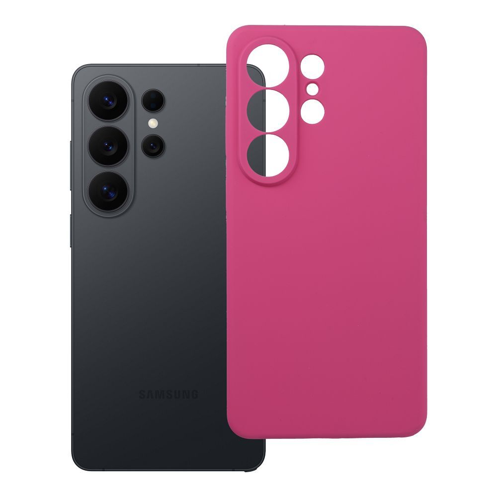 Suojakuori Samsung S26 Ultra silikoni 2mm vaaleanpunainen