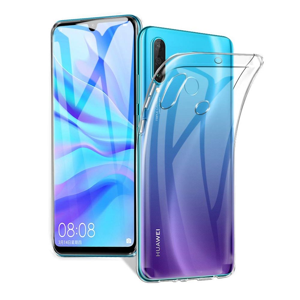 Läpinäkyvä suojakuori 2 mm rasiassa Huawei P30 Lite