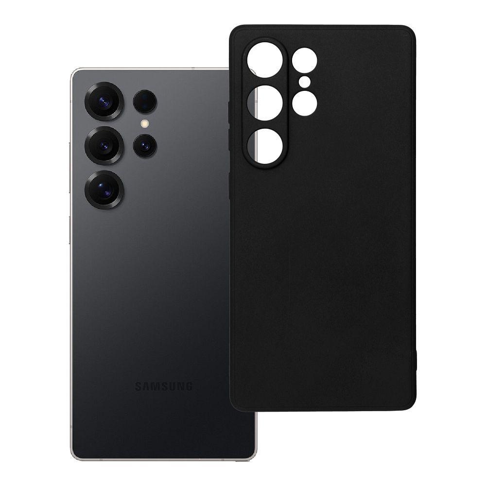 Pehmeä suojakuori Samsung S25 Ultra musta