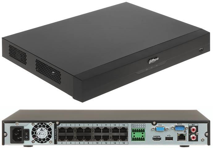 Verkkovideotallennin 16CH 16PoE/NVR4216-16P-EI DAHUA