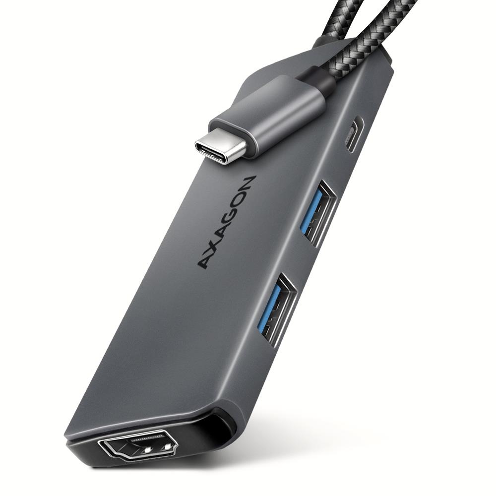 USB-C-keskitin 5-in-1 8K/0.15 m HMC-5H8K AXAGON