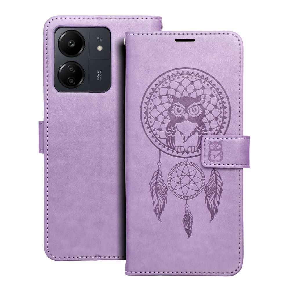 Flip case for Xiaomi Redmi 13C / Poco C65 Mezzo Book dreamcatcher violet