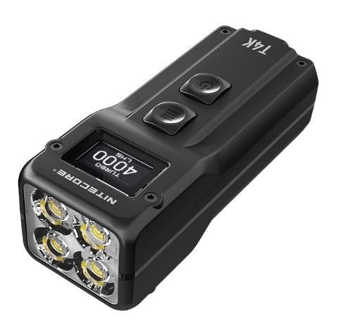 Taskulamppu Nitecore T4K T-sarja 4000 lumenia