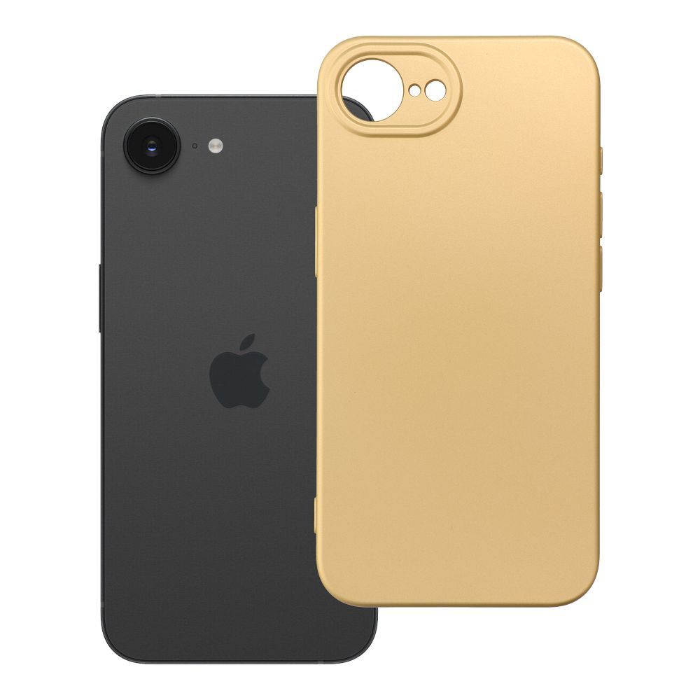 Metallinen Suojakuori iPhone 16e (SE 4 2025) / 17e kultainen