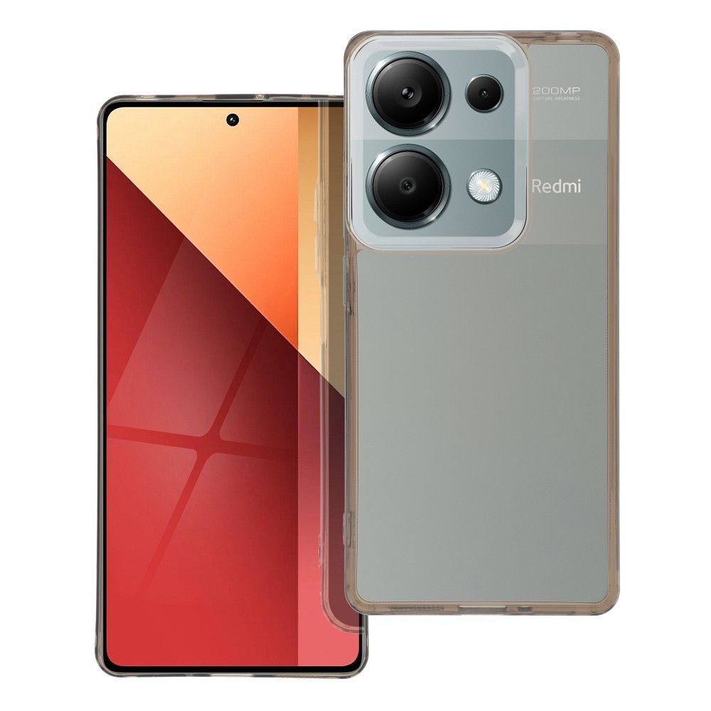 Suojakuori Xiaomi Redmi Note 13 PRO 4G / Poco M6 PRO 4G:lle Pearl musta