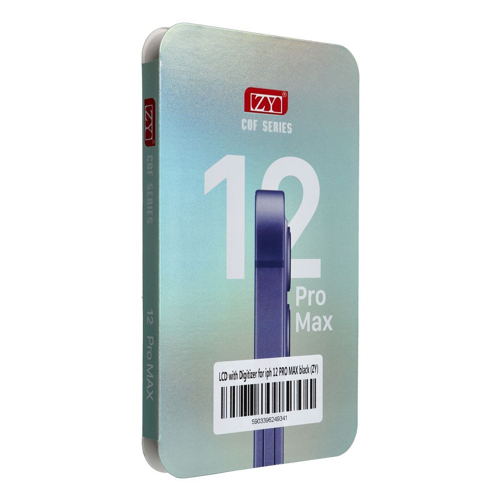 LCD-näyttö iPhone 12 Pro Max digitoijalla musta (ZY-LTPS) IC Transferable