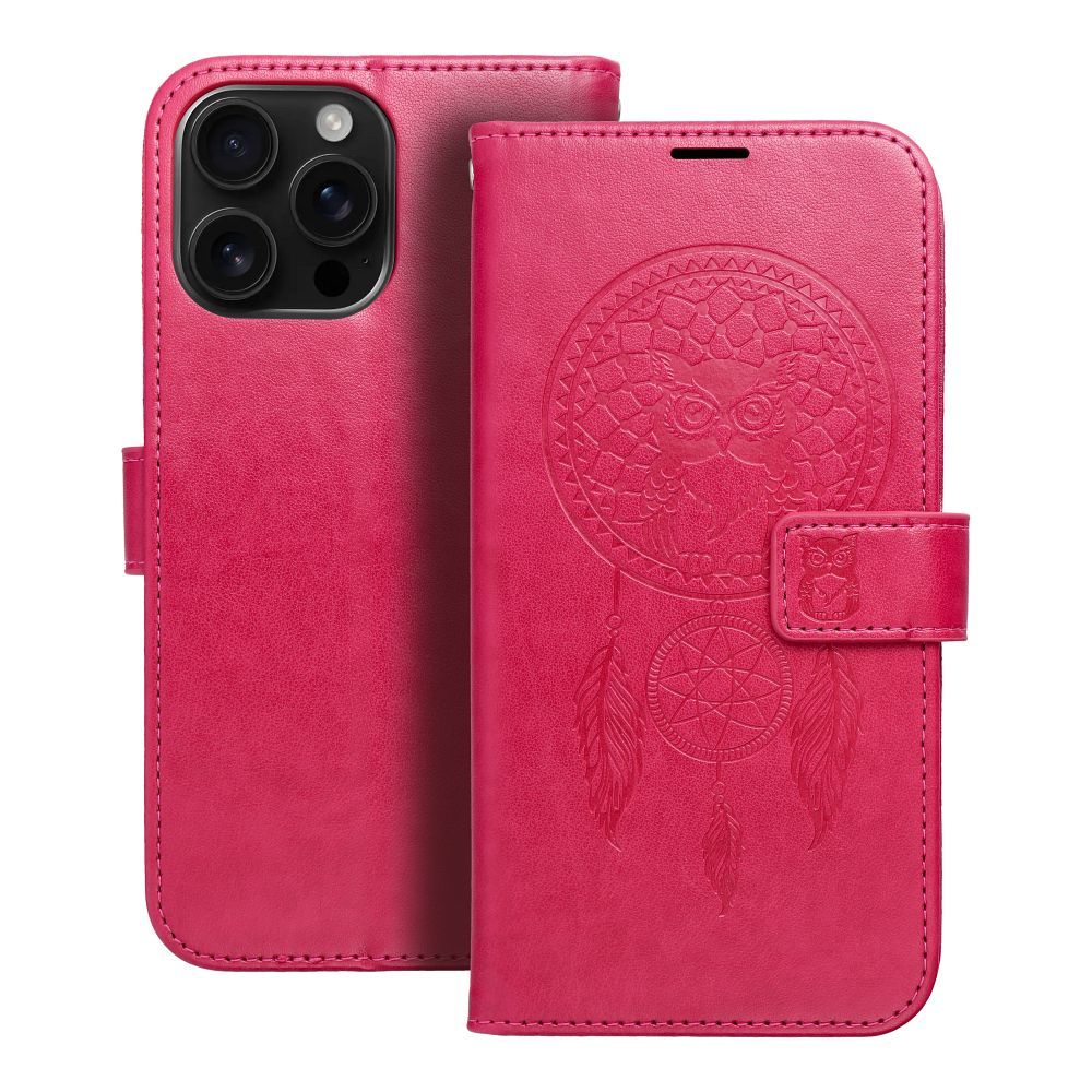 MEZZO kirjakotelo IPHONE 16 Pro Maxille unisuodatin magenta