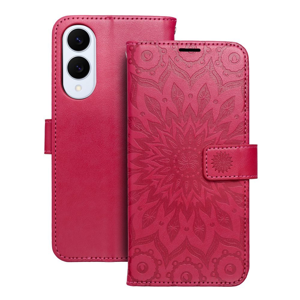 MEZZO kirjakotelo SAMSUNG S25 Edgelle mandala magenta
