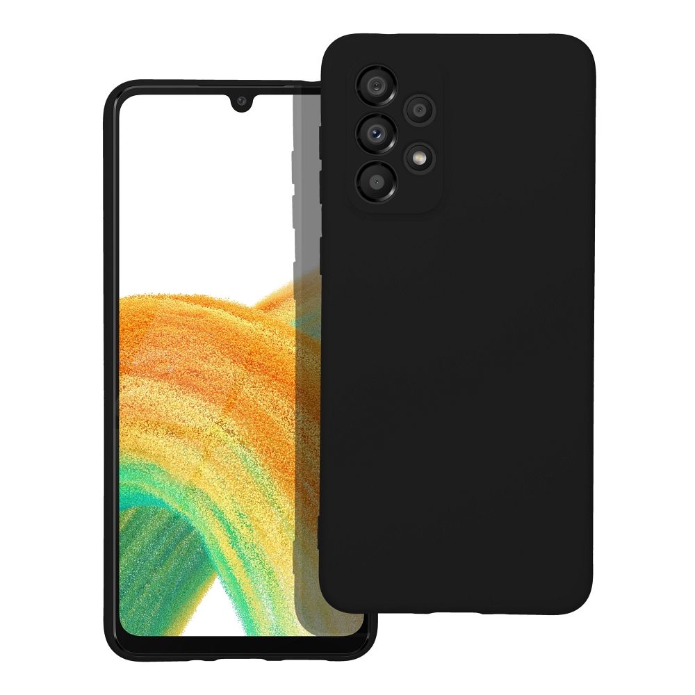 Silikoninen suojakuori SAMSUNG A33 5G musta