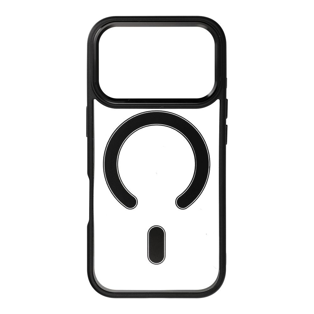 Suojakuori iPhone 17 PRO:lle Color Edge Mag Cover yhteensopiva MagSafe musta